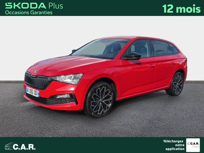 Skoda Scala 1.0 TSI Evo 110 ch DSG7 Ambition Rouge de 2022