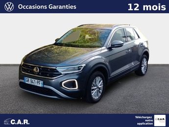  Voir détails -Volkswagen T Roc 1.0 TSI 110 Start/Stop BVM6 Life Plus à Bayonne (64)