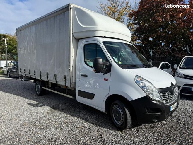 Cliquer pour voir la photo suivante Renault Master GRAND VOLUME 20M3 BACHE 2.3 dCi 170 BOIT Blanc de 2019