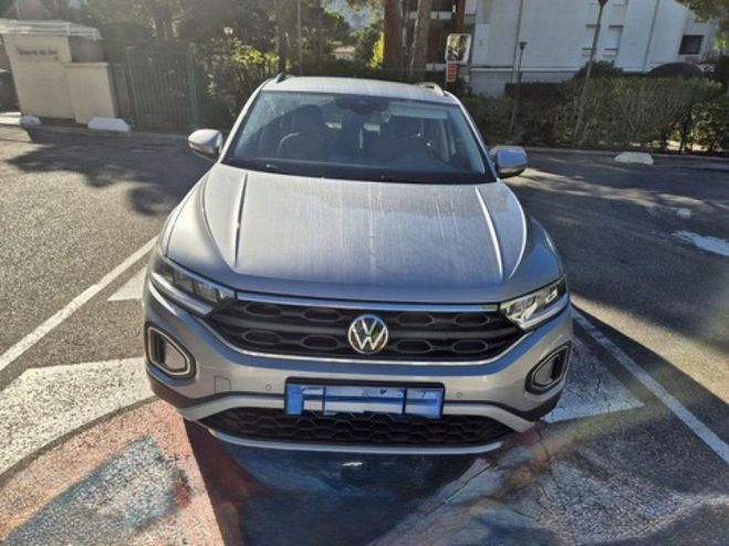 Volkswagen T Roc 1.0 TSI - 110 - Start&Stop Life PHASE 2 gris clair metallise de 2021