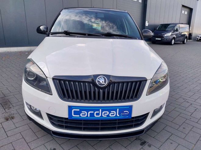 Skoda Fabia 1.2 CR TDi Monte Carlo-GPS-AIRCO-GARANTI Blanc de 