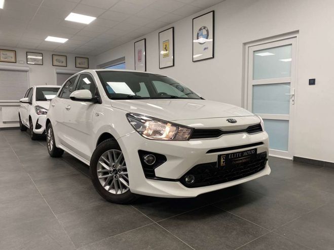 Kia Rio 1.2i More 1eMAIN- GARANTIE CONSTRUCTEUR  Blanc Mtallis de 