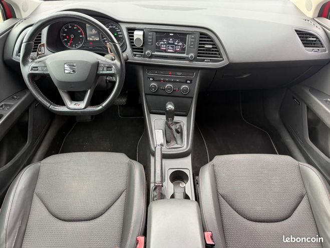 Seat Leon SC 1.8 TSI 180CH BLACK AERO DSG BVA TOIT Rouge de 2014