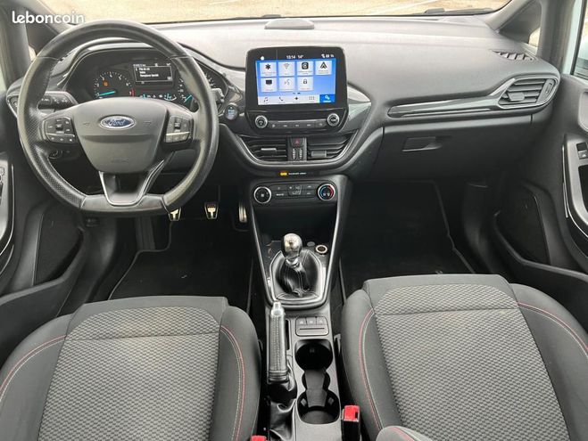 Ford Fiesta 1.0 SCTI 100CH ST LINE Blanc de 2017