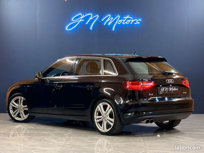 Audi A3 Sportback III 1.4 TFSI COD 140 S LINE TR Noir de 2013