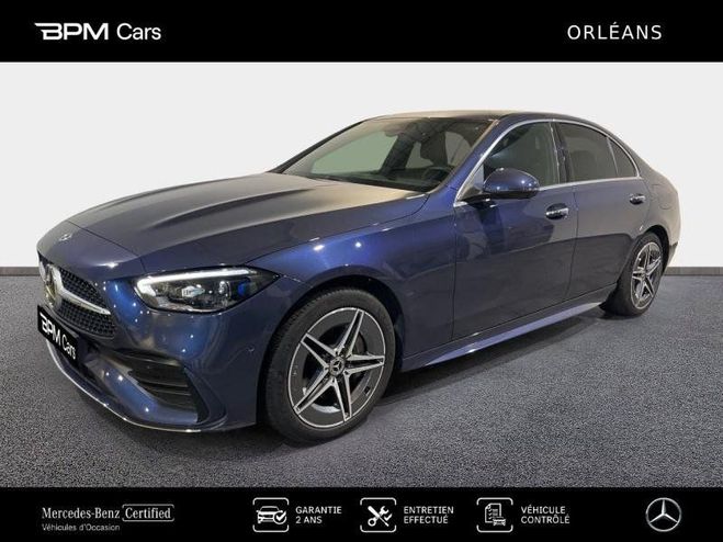 Cliquer pour voir la photo suivante Mercedes Classe C 300 e Hybrid EQ 204 129ch AMG Line Bleu Sodalite Métallisé de 2024