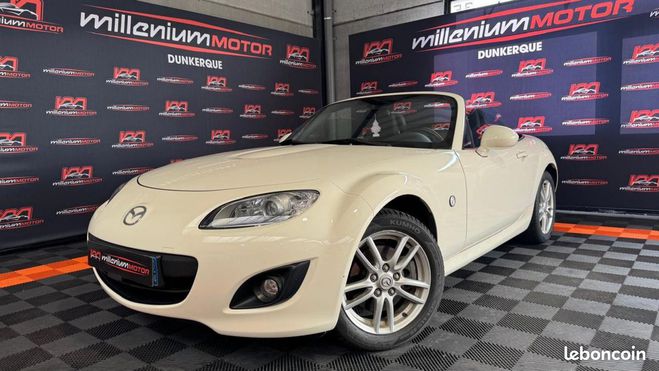 Mazda MX5 5 roadster elegance 1.8 mzr 126 cv garan Blanc de 2010
