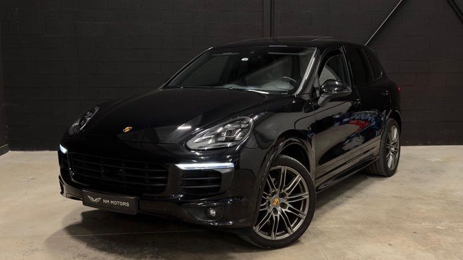 Porsche Cayenne 3.0 V6 262 CV Diesel Platinium dition - Noir Mtallis de 2017