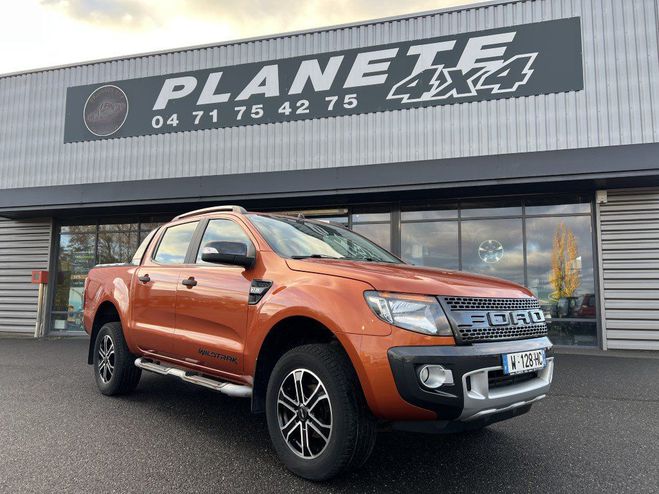Ford Ranger 3.2 L TDCI 200 CV Wildtrack Boite Mcani Orange de 2015