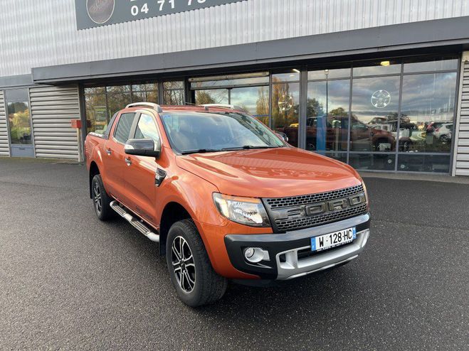 Ford Ranger 3.2 L TDCI 200 CV Wildtrack Boite Mcani Orange de 2015