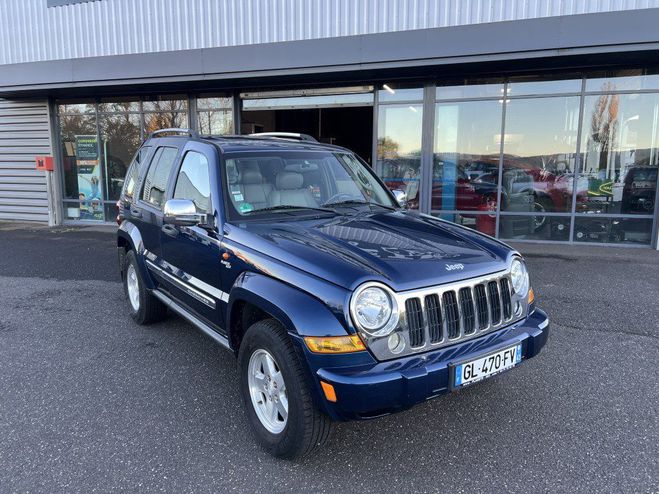 Jeep Cherokee 2.8 L CRD 163 CV Limited BVA Bleu Fonc de 2006