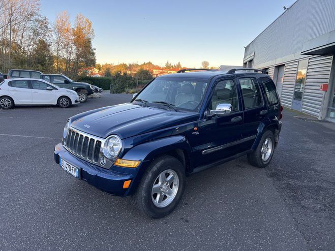 Jeep Cherokee 2.8 L CRD 163 CV Limited BVA Bleu Fonc de 2006