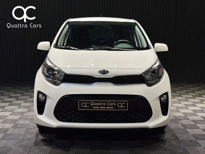 Kia Picanto Kia Picanto 1.0i 1.800 KM 1ere Main Clim Bluetooth Blanc de
