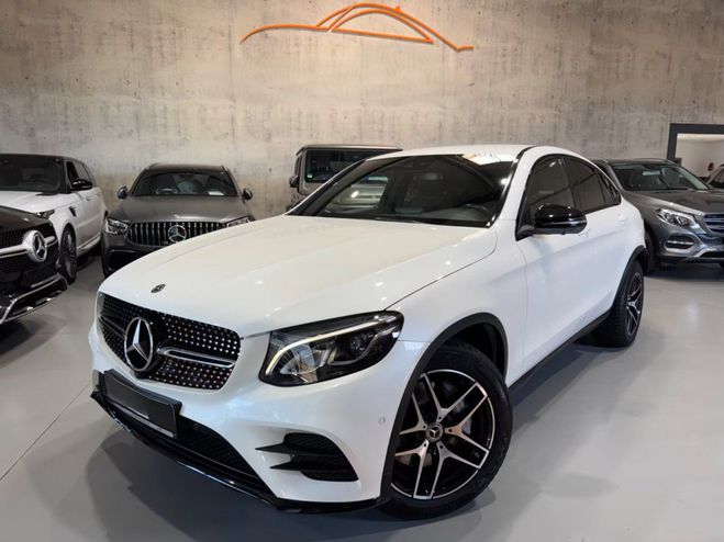 Cliquer pour voir la photo suivante Mercedes GLC Coupé 250d 204Ch 4Matic AMG LED AIRMATIC Blanc métallisé de 2018