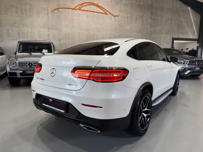 Mercedes GLC Coup 350d 258Ch 4Matic Camra 360 Attel Blanc mtallis de 2017