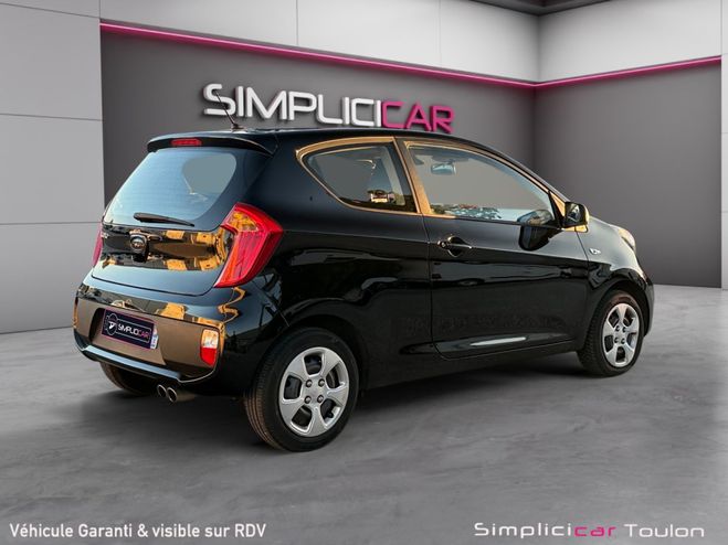 Kia Picanto Kia Picanto 1.0L 69cv Active - Distribution à Chaîne Noir de 2012
