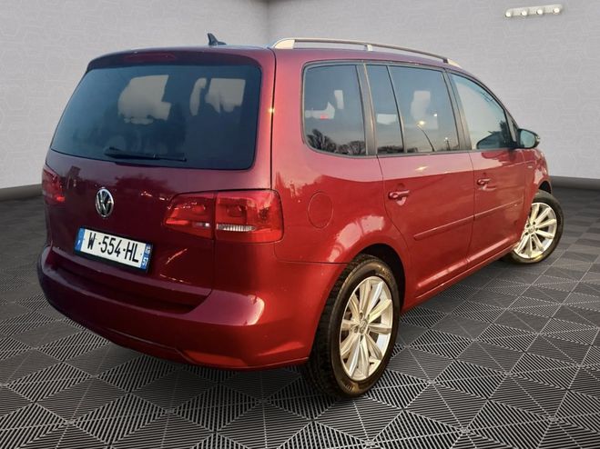 Volkswagen Touran 2.0 TDI 140 Match DSG - 7 places GPS Rouge de 2012