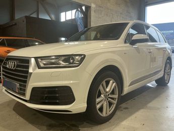  Voir détails -Audi Q7 3.0 TDI 218CH QUATTRO S-LINE TIPTRONIC 7 à Tours (37)