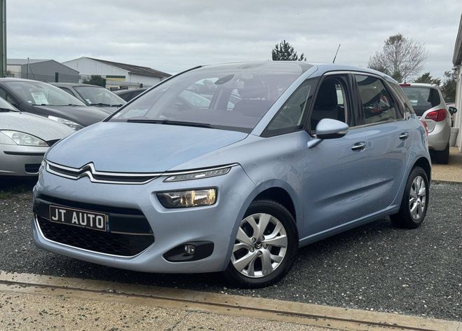 Cliquer pour voir la photo suivante Citroen C4 II 1.6 e-HDi 115 FAP Attraction 5cv BLEU C de 2014