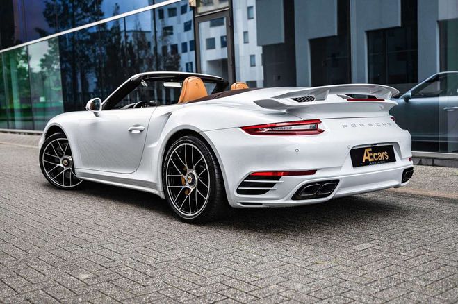 Cliquer pour voir la photo suivante Porsche 911 991 TURBO S CABRIO AERO KIT BI-COLOR FUL Blanc Métallisé de