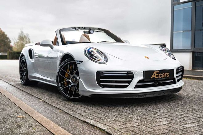 Porsche 911 991 TURBO S CABRIO AERO KIT BI-COLOR FUL Blanc Mtallis de 