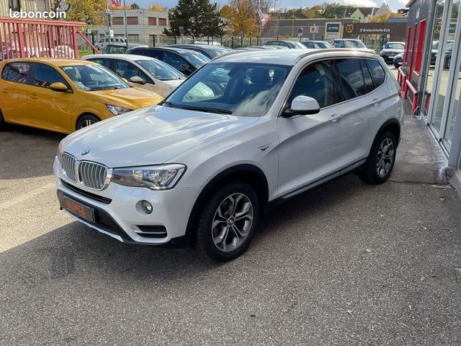 BMW X3 (F25) SDRIVE18DA 150CH XLINE Blanc de 2015