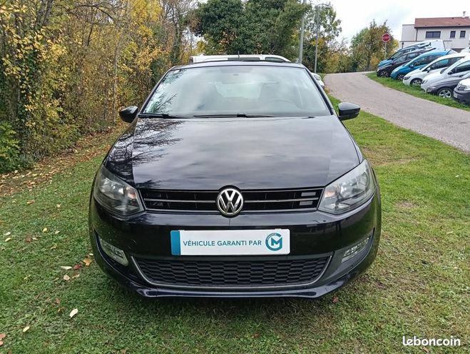 Volkswagen Polo V 1.6 TDI 90 FAP BlueMotion Style 3p Noir de 2011