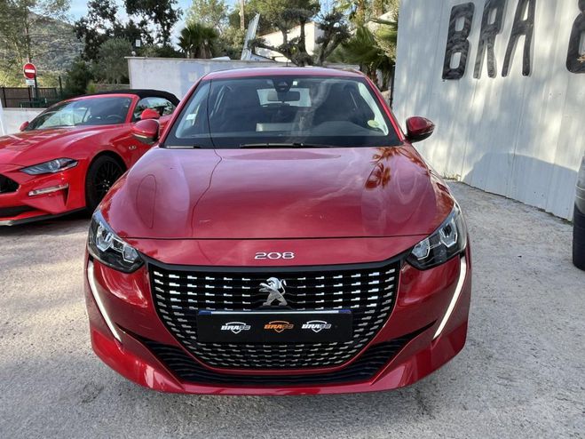 Peugeot 208 1.5 BlueHDi S&S - 100 II 2019 BERLINE Ac ROUGE FONCE de 2021