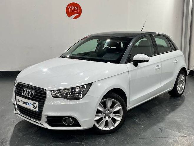 Audi A1 1.6 TDI 90ch FAP Urban Sport S tronic 7 BLANC de 2014