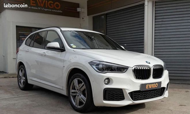 BMW X1 18 d 150 m-sport sdrive bva + attelage h Blanc de 2018