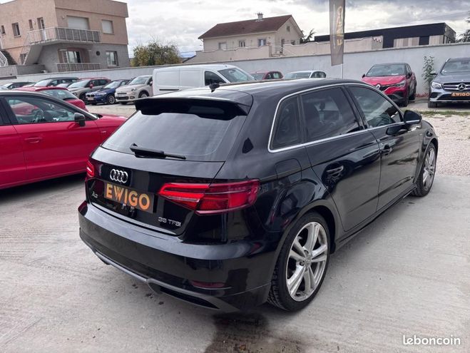 Audi A3 Sportback 1.5 TFSI 150 S line S-TRONIC B Noir de 2019