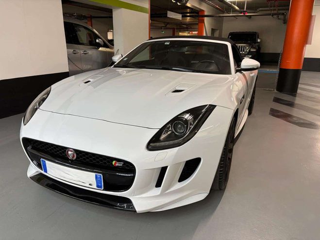 Cliquer pour voir la photo suivante Jaguar F-Type S CABRIOLET AWD 3.0 V6 380CH 1AQ - YULONG WHITE de 2017
