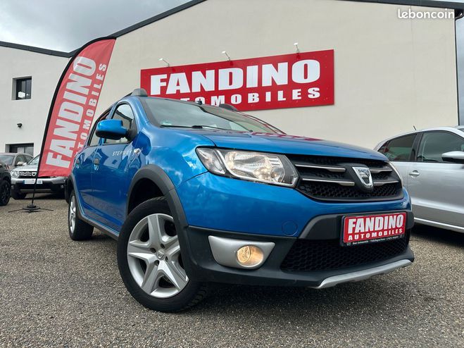 Cliquer pour voir la photo suivante Dacia Sandero 1.5 Dci 90Ch Stepway Prestige Bleu de 2014