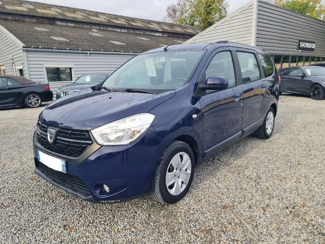 Dacia Lodgy 1.6L TCE 100 CV * 7 places * 54 900 KM * Bleu de 2018
