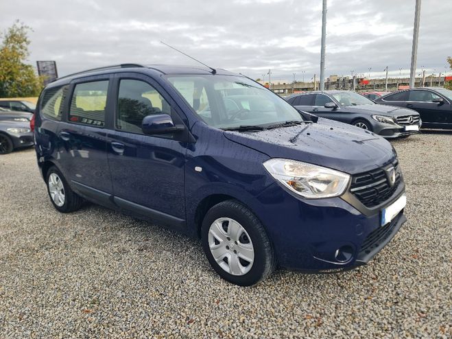 Dacia Lodgy 1.6L TCE 100 CV * 7 places * 54 900 KM * Bleu de 2018