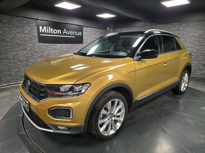 Cliquer pour voir la photo suivante Volkswagen T Roc 2.0 TDI - 150 - BV DSG 7 Lounge Jaune de 2021