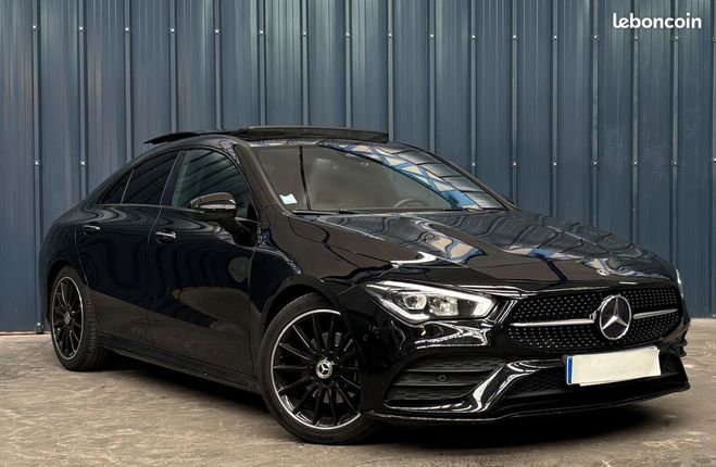 Mercedes Classe CLA Classe 180D AMG LINE 7G-DCT Garantie 1 A Noir de 2019