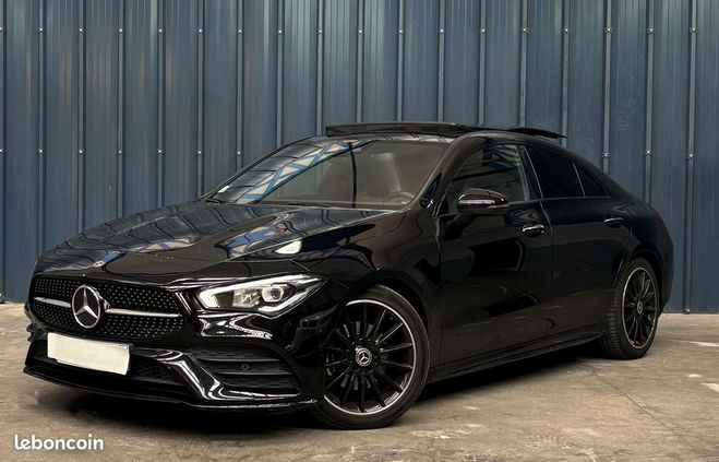 Mercedes Classe CLA Classe 180D AMG LINE 7G-DCT Garantie 1 A Noir de 2019
