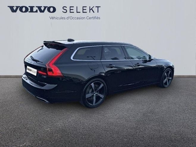 Volvo V90 D5 AWD 235ch R-Design Geartronic Noir Onyx Mtallis de 2017