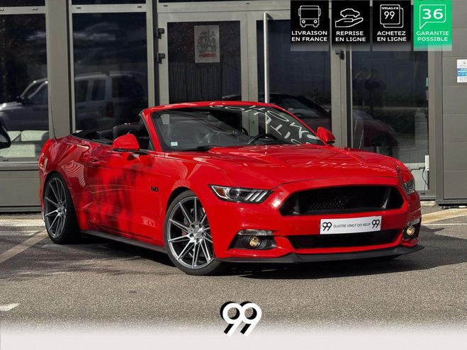 Cliquer pour voir la photo suivante Ford Mustang CABRIOLET GT H&R REMUS JANTES VERDE FORG ROUGE de 2016