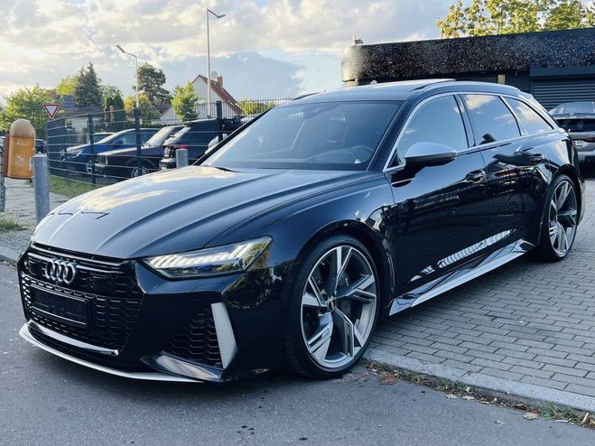 Cliquer pour voir la photo suivante Audi RS6 Avant QUT*DYNAMIQUE*MATRICE*HUD*PANO*360 Effet Cristal Noir Sebring de 2019
