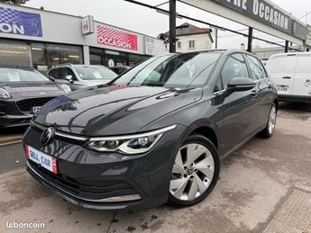 Voir détails -Volkswagen Golf VIII 2.0 tdi 150 Style DSG 2021 à Gagny (93)