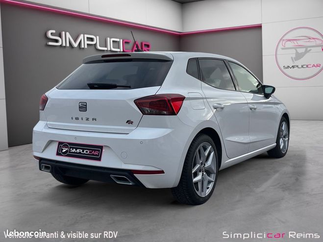 Seat Ibiza 1.6 TDI 95 Ch BVM5 FR Garantie 12 mois Blanc de 2020