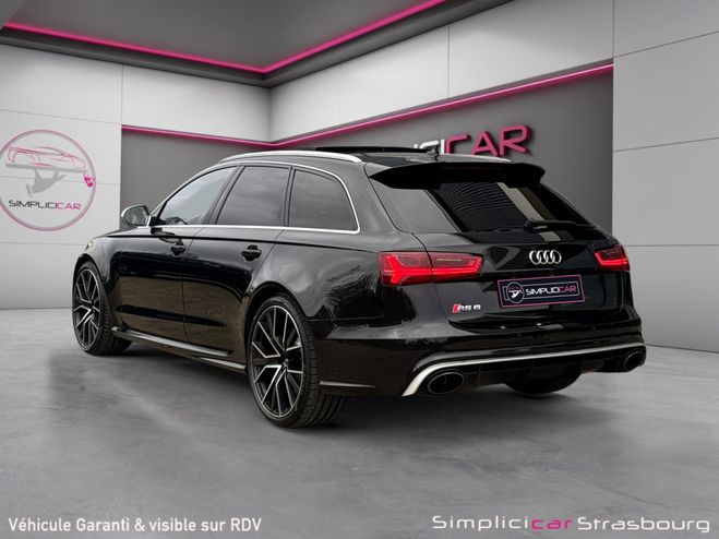 Audi RS6 Audi RS6 AVANT Performance V8 4.0 TFSI 605 Quattr Noir de 2016