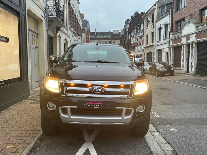 Ford Ranger DOUBLE CABINE 2.2 TDCi 150 4X4 LIMITED A Noir de 2012
