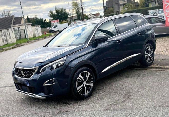 Cliquer pour voir la photo suivante Peugeot 5008 GT Line 1.5 BLUEHDi 130CV BVA8 12500HT Bleu Métallisé de 2019