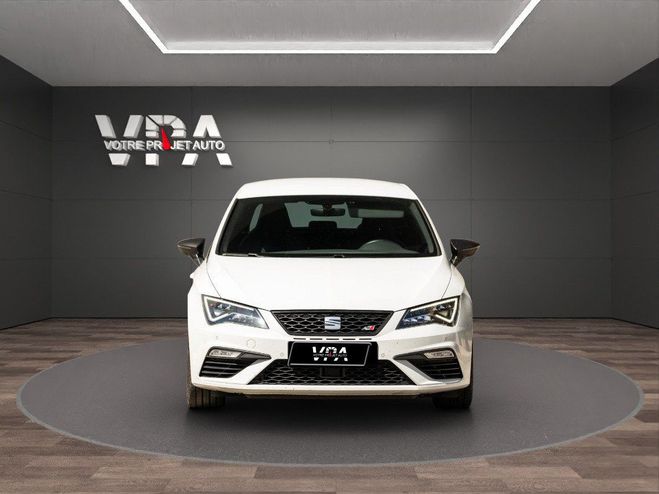Seat Leon 2.0 TSI 300ch  Cupra DSG  Baquets  Co Blanc de 2018