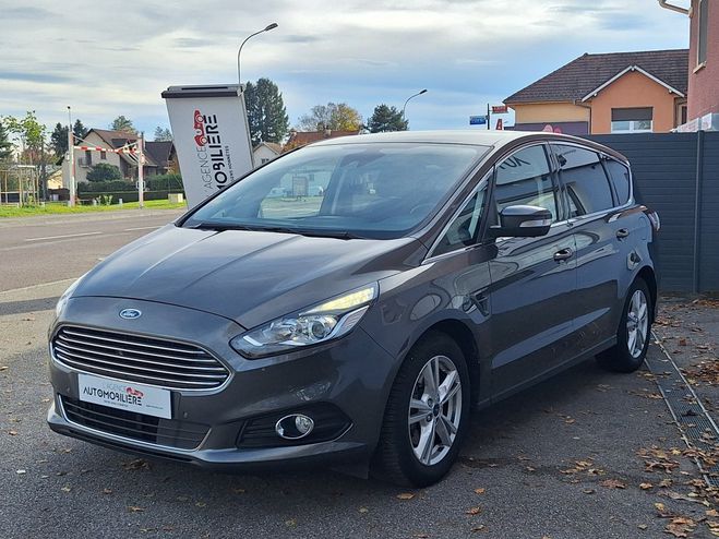 Ford S Max 2.0 TDCi 150 ch S&S Titanium 7 Places Gris de 2015