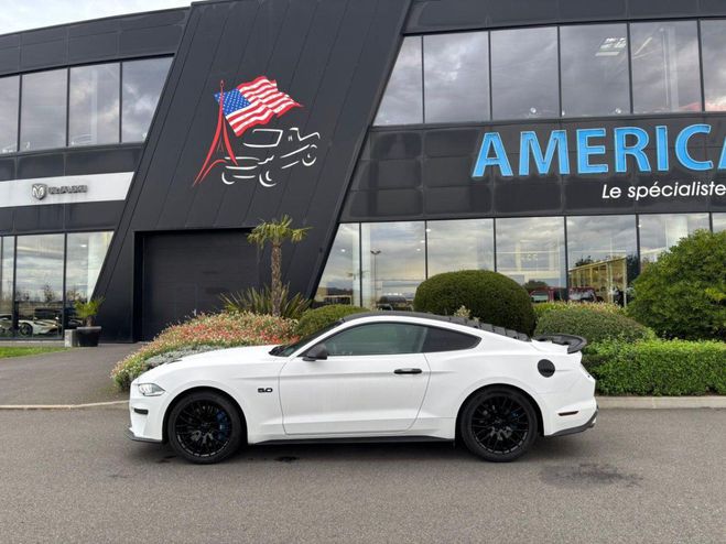 Ford Mustang GT Fastback V8 5.0L BVM Blanc de 2019