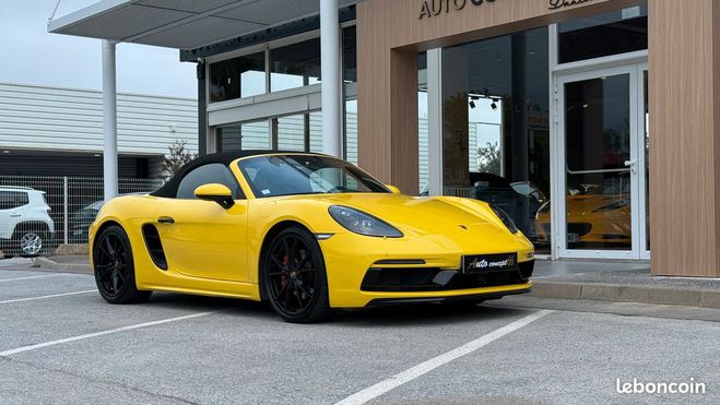 Porsche 718 BOXSTER GTS 2.5 365 ch Jaune de 2018